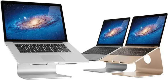 Alt view image 4 of 5 - 10032 mStand Laptop Stand Silver (Patented)