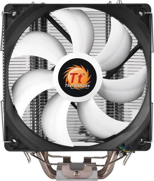 Alt view image 2 of 7 - Thermaltake Contac Silent 12 150W INTEL/AM5/AMD (LGA 1200/AM4) Support 120mm PWM CPU Cooler CL-P039-AL12BL-A