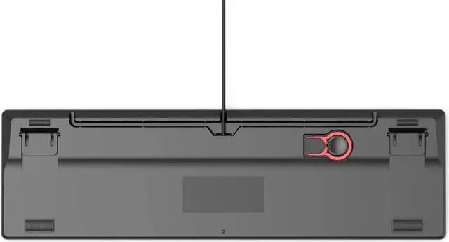 Alt view image 5 of 7 - Glorious Custom Gaming Keyboard - GMMK 100% Percent Full Size - USB Wired Mechanical Keyboard - RGB Hot Swappable Switches & Keycaps - Black Metal Top Plate