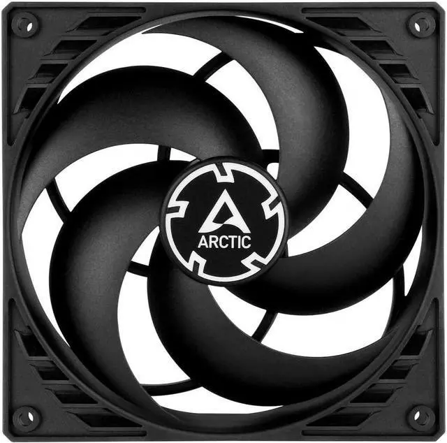 Alt view image 3 of 7 - ARCTIC P14 (5 Pack) - PC Fans, 140mm Case Fan, Pressure-optimised, Quiet Motor, Computer, Fan Speed: 1700 RPM - Black