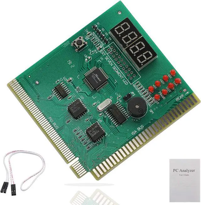 Main image of PC Diagnostic 4-Digit CardModule Board Test & Measuring Module PC Computer Mother Board Debug Post Card Analyzer PCI Motherboard Tester Diagnostics Display for Desktop PC