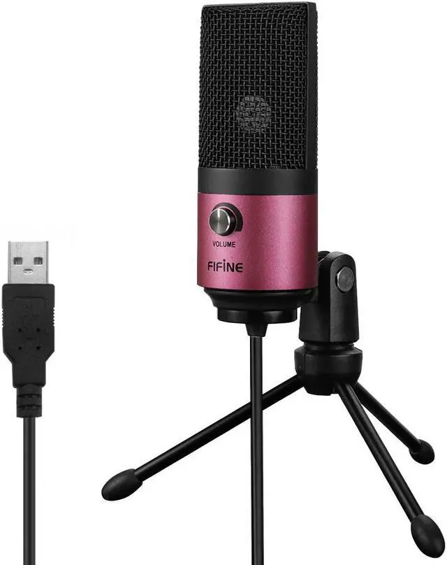 Alt view image 2 of 7 - FIFINE USB Podcast Condenser Microphone Recording On Laptop, No Need Sound Card Interface and Phantom Power-K669