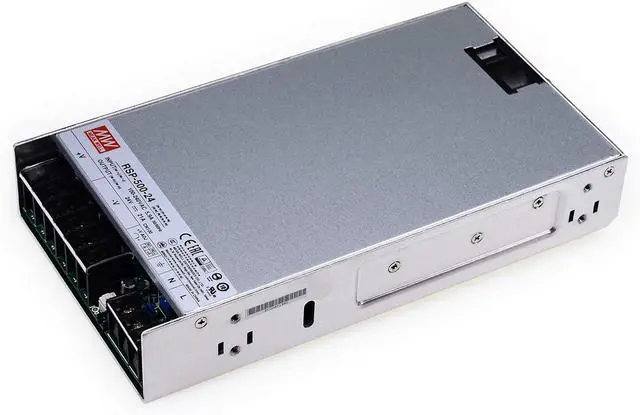 Main image of RSP-500-24 DC Power Supply 500W/24V/21A PFC for 3D Printer, LED Strip Light, Industrial Control System NES/SE/S