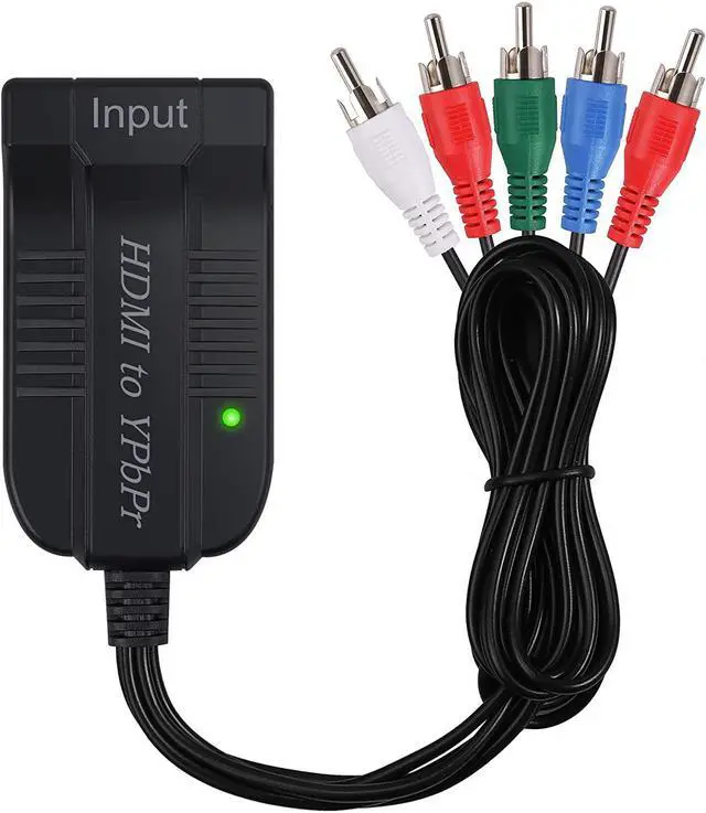 Main image of HDMI to Component Converter Scaler with 60cm 1080P YPbPr Cable HDMI to YPbPr Converter Convert hdmi to Component HDMI to Video Converter HDMI to 5RCA RGB Converter