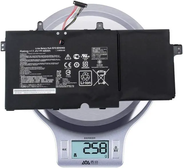 Alt view image 5 of 5 - SWEALEER Compatible B31N1402 Q551L Battery if Applicable Asus Notebook Q552uB Q551LN Q551 N591LB B31Bn9H Laptop Replacement for 0B200-01050000 0B200-01050000M [New Li-ion 11.4V 48Wh/4110mAh B31N1402]