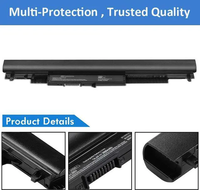 Alt view image 4 of 6 - 807956-001 HS03 Replacement Laptop Battery for HP Pavilion 15-AC 15-AF 15-BA 15-AY Series 15-ac121dx 15-ac130ds 15-ba079dx 15-ba009dx 15-ba113cl 15-af113cl 15-af131ca 15-af112nr 15-af093ng 15-af087nw