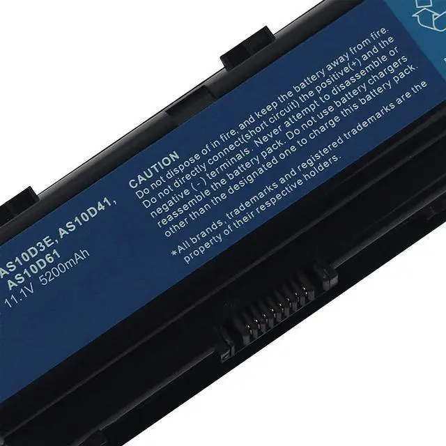 Alt view image 5 of 6 - Bay Valley Parts Laptop Battery for Acer AS10D AS10D31 AS10D41 AS10D51 Aspire 5250 5253 5733z 5750 7741 5733 5755 7560 7741Z Series Gateway NV55C NV50A NV53A NV59C Notebook