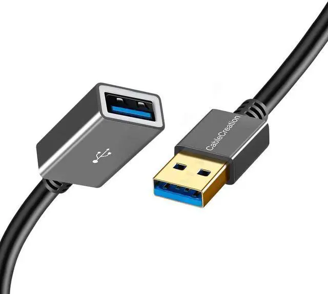 Main image of Long USB 3.0 Extension Cable, CableCreation USB 3.0 Extender Cable Type A Male to Female Data Transfer Cord Compatible for Oculus VR, Playstation, Xbox, Keyboard, Printer, Scanner Hard Drive 6.5FT/2M