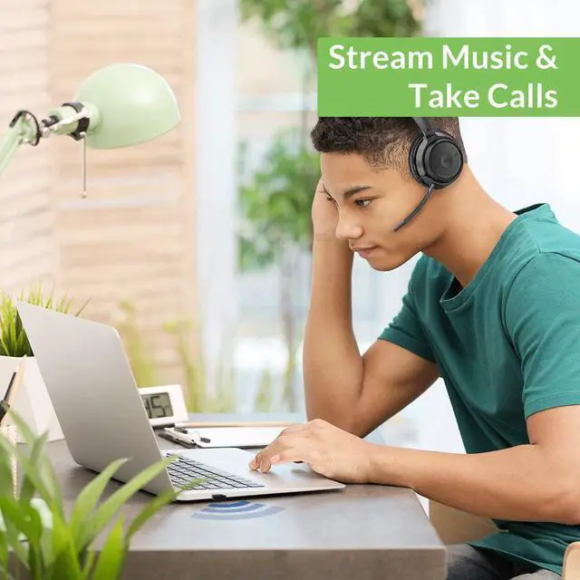 Alt view image 4 of 7 - Avantree DG45 USB Bluetooth 5.0 Adapter Dongle for PC, Computer, Desktop, and Laptop - Compatible with Windows 11/10/8.1/8 Only - Connects Bluetooth Headphones, Speakers, Keyboards, Mice, and Printers