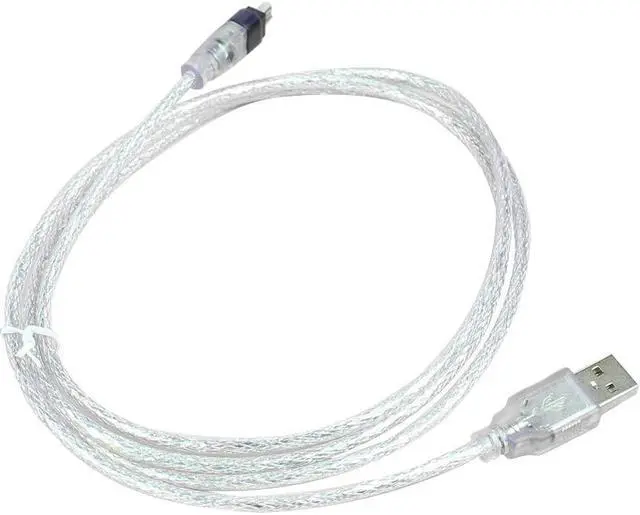 Alt view image 6 of 6 - 1.5M USB Male to Firewire 1394 4 Pin Male Adapter Cord Extension for Mini DV D8 Camera Camcorder iLink IEEE 1394 Cable 400Mbps