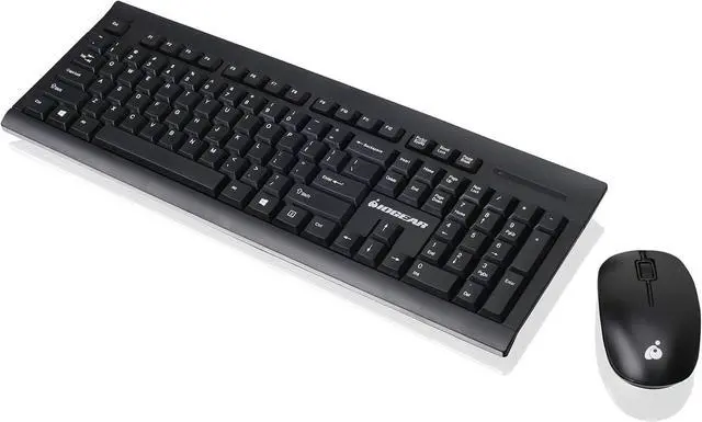Alt view image 3 of 6 - IOGEAR Long Range 2.4 GHz Wireless Keyboard and Mouse Combo GKM552RB