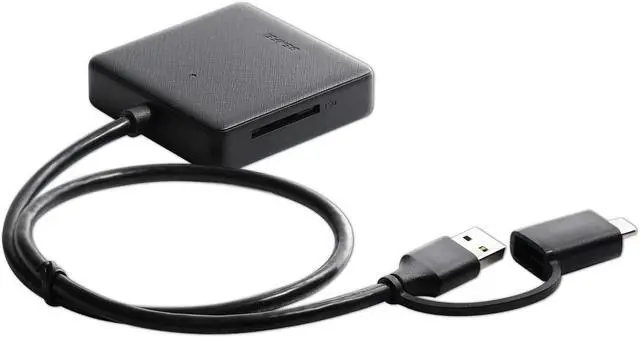 Alt view image 5 of 5 - Memory Card Reader BENFEI 4in1 USB USB-C to SD Micro SD MS CF Card Reader Adapter