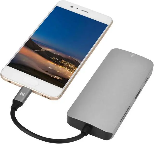 Alt view image 4 of 7 - Type-c Docking Station Easy to Use USB HUB Docking Station Docking Station High-Speed Practical Universal Docking Station for PC for Mobile Phone for Computer