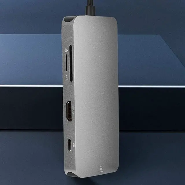 Alt view image 2 of 7 - Type-c Docking Station Easy to Use USB HUB Docking Station Docking Station High-Speed Practical Universal Docking Station for PC for Mobile Phone for Computer