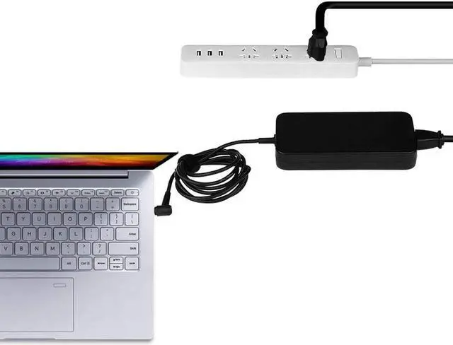 Alt view image 4 of 4 - New 180W Laptop Charger FA180PM111 AC Power Adapter Fit for Asus ROG G75 G75VW G75VX G751JL G751JM G752VL GL502VT G750JW G750JM G750JX G-Series Gaming Laptops