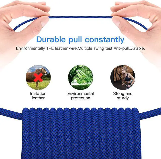 Alt view image 5 of 7 - iPhone Charger Cable [MFi Certified] (3 Pack 10 Foot) Nylon Braided Lightning Cable iPhone Charging Cord USB Cable Compatible with iPhone 11/Pro/X/Xs Max/XR/8 Plus /7 Plus/6/ iPad Blue