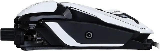 Alt view image 5 of 7 - Mad Catz The Authentic R.A.T. 8+ Fully Adjustable Wired Gaming Mouse - 16000 DPI Optical Sensor - 11 Programmable Buttons and RGB Lighting - White