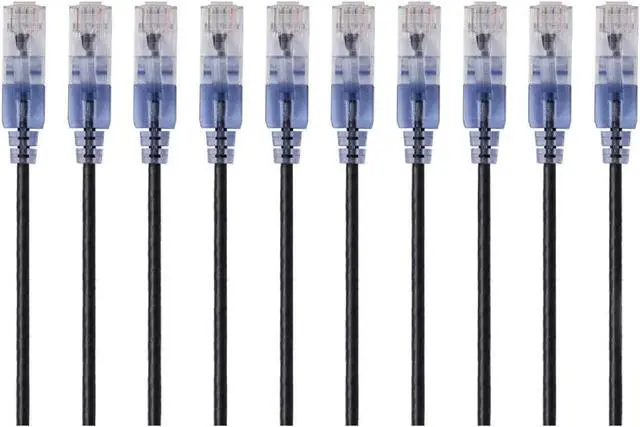 Main image of Monoprice Cat6A Ethernet Patch Cable - Snagless RJ45 & Cat6A Ethernet Patch Cable - Snagless RJ45, 550Mhz, 10G, UTP & Cat6A Ethernet Patch Cable - Snagless RJ45, 550Mhz, 10G, UTP