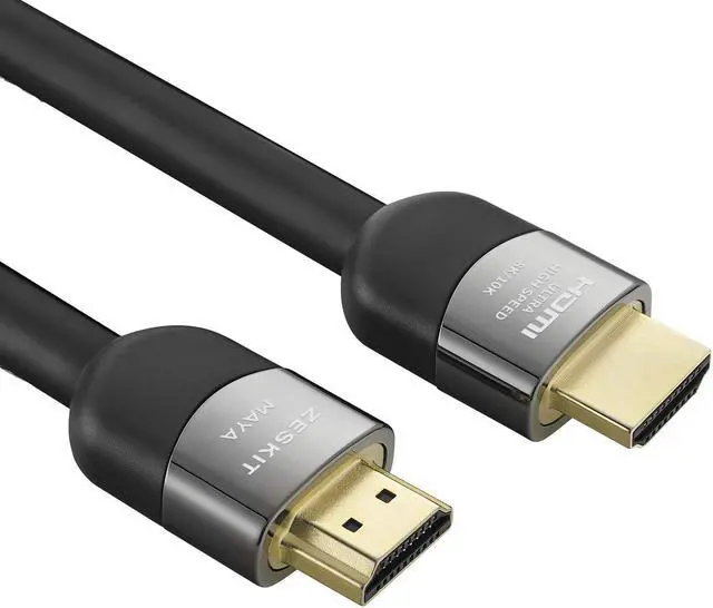 Alt view image 6 of 6 - Certified 2.1 8K HDMI Cable 48Gbps 4K120Hz Compatible with Soundbar eARC HDR10 VRR Dolby Vision Atmos HDCP 2.2 2.3 PS5 Xbox Series X Apple TV Roku (Ultra High Speed, Maya CL3 In Wall Long 13ft)