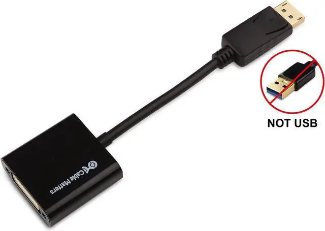 Alt view image 2 of 5 - Active DisplayPort to DVI Adapter (Active DP to DVI Adapter) with Eyefinity Technology Support