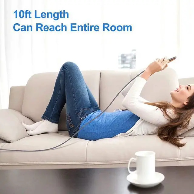 Alt view image 7 of 7 - iPhone Charger [MFi Certified] 3Pack 10FT USB A Cable for Long Lightning Charger Cable Fast iPhone Charging Cord for iPhone Xs Max/XS/XR/X/8/7/6S/6/Plus/SE/iPad(Silver)