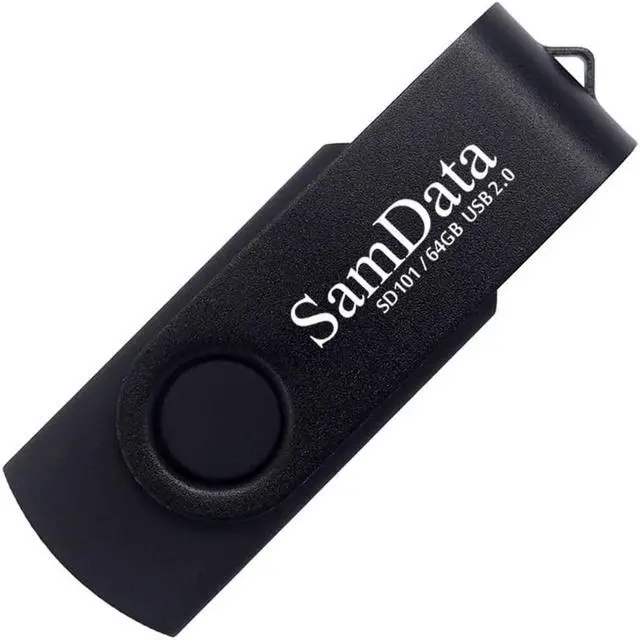 Alt view image 3 of 6 - 64GB USB Flash Drives 2 Pack 64GB Thumb Drives Memory Stick Jump Drive with LED Light for Storage and Backup (2 Pack Black)