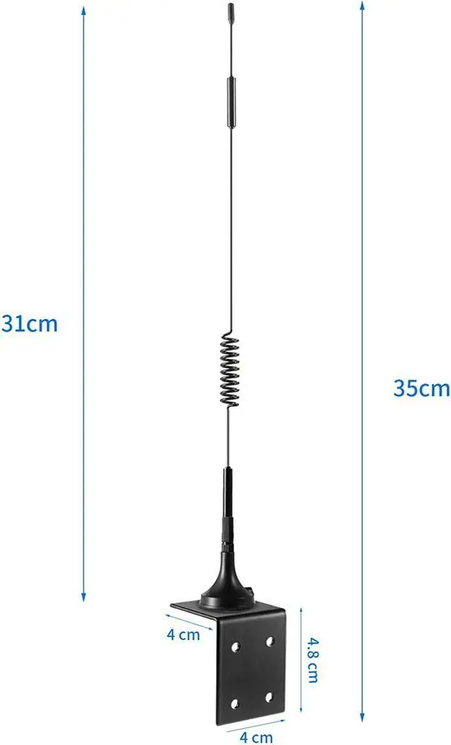 Alt view image 3 of 6 - High Gain Long Range 4G LTE Ouutdoor Cellular 9dBi Magnetic Base Antenna Compatible with Spypoint Link Micro EVO Solar Hunting Wildlife Game Trail Cameras Mobile Security Camera??Pack of 2?? Eifagur