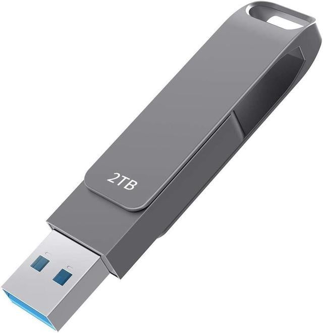 2TB USB 3.0 Flash Drive - Read up to 100MB/Sec Thumb Drive 2TB Memory Stick 2000GB Pen Drive 2TB Keychain Design LXL2T6 USB Flash Drives - Newegg.com