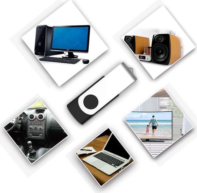 Alt view image 7 of 7 - 32GB USB Flash Drive Memory Stick Thumb Drive Black