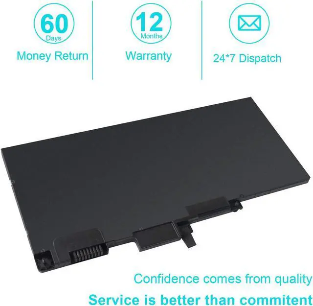 Alt view image 2 of 7 - CS03XL Laptop Battery for HP EliteBook 840 850 755 745 G3 G4 ZBook 15u G3 G4 Series 800513-001 800231-1C1 800513-001 CS03 CS03046XL HSTNN-IB6Y HSTNN-UB6S HSTNN-I33C-4