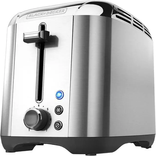 Alt view image 7 of 7 - BLACK+DECKER TR3500SD Rapid Toast 2-Slice Toaster, Stainless Steel