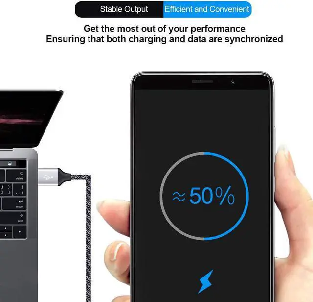 Alt view image 4 of 7 - USB C Type C Charger for Samsung Galaxy A26/A25/A24/A23/A16/A36/S25 Ultra/S25 Plus/S24 Ultra/S24FE/S23FE/S22 Ultra/S21/A55/A54/A15, 3 Pack Wall Charger with Type C Cable USB C Braided Power Cord 6FT