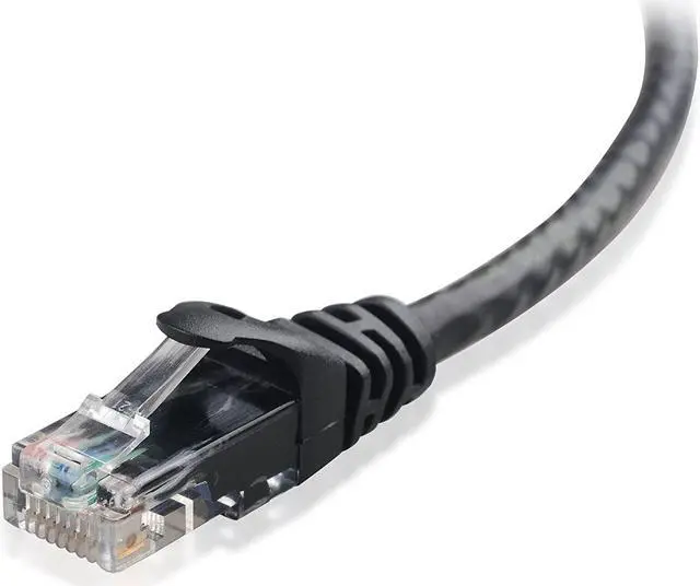 Alt view image 3 of 4 - 10-Pack Snagless Short Cat 6 Ethernet Cable 1 ft (Cat 6 Cable Cat6 Cable Internet Cable Network Cable) in Black