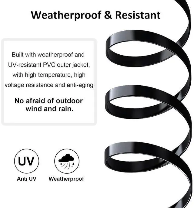 Alt view image 6 of 7 - CAT 7 Ethernet Cable 35ft, High Speed 10Gbps Durable Solid Flat CAT7 Internet Network LAN Patch Cable with Snaglesss RJ45 Connector for Router, Xbox, Faster Than CAT5 CAT5e CAT6 (35ft Black)