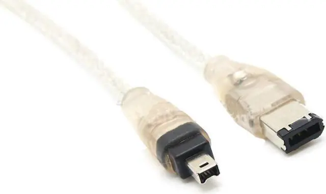 Alt view image 2 of 4 - 1.5M 4P 4 Pin to 4Pin / 6 Pin/USB 2.0 Male IEEE 1394 Adapter Cord Extension Cable for Firewire iLink Mini DV Camera Camcorder (1394 4P to 6P)