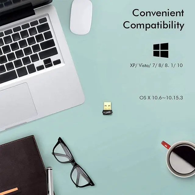Alt view image 5 of 7 - EDUP  USB WiFi Adapter AC 650Mbps Nano Size Wireless Network Adapter for Desktop Laptop MacBook 2.4G/5.8GHz Wi-Fi Dongle Compatible with Windows 11/10/7/8/8.1/XP/Vista, Mac OS X 10.6-10.15