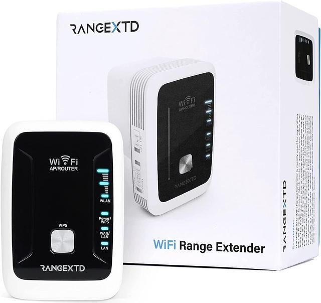 RANGEXTD WiFi Extender - WiFi Booster and Signal Amplifier Increases Home  WiFi Coverage, WiFi Range Extender Fixes Dead Spots, Up to 300 Mbps WiFi  Repeater