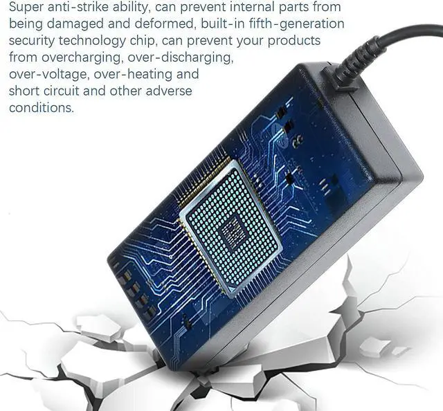 Alt view image 5 of 7 - 65W 19V 3.42A AC Adapter Laptop Charger Replacement for Toshiba PA3714U-1ACA PA3822U-1ACA PA3917U-1ACA; Satellite C55 C55D C55T C655 C655D C675 C855 C855D L55 L655 L675 L745 L755 L775D Supply Cord