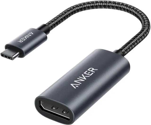 Main image of USB C to DisplayPort Adapter for Home Office (4K@60Hz) PowerExpand+ Aluminum Portable USB C Adapter for MacBook Pro MacBook Air iPad Pro XPS 15/13 Spectre Surface and More