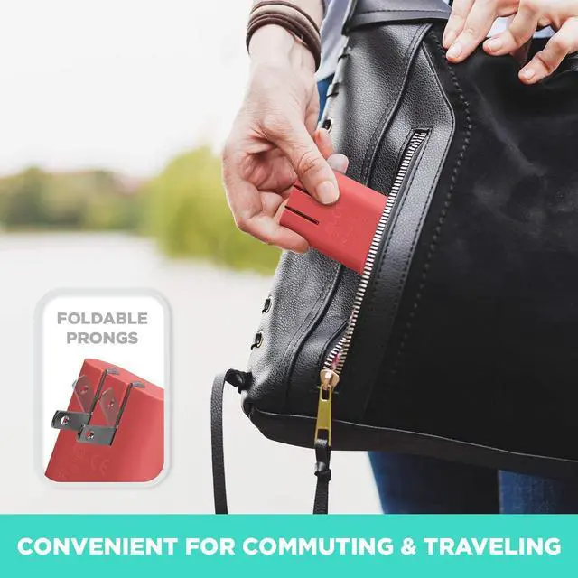 Alt view image 4 of 7 - iHome 2 Port USB Wall Charger: AC Pro Multiport USB Charger, USB Plug Adapter & Phone Charging Block, Double USB Wall Plug, Flat 2 Port USB Charger & USB Wall Adapter