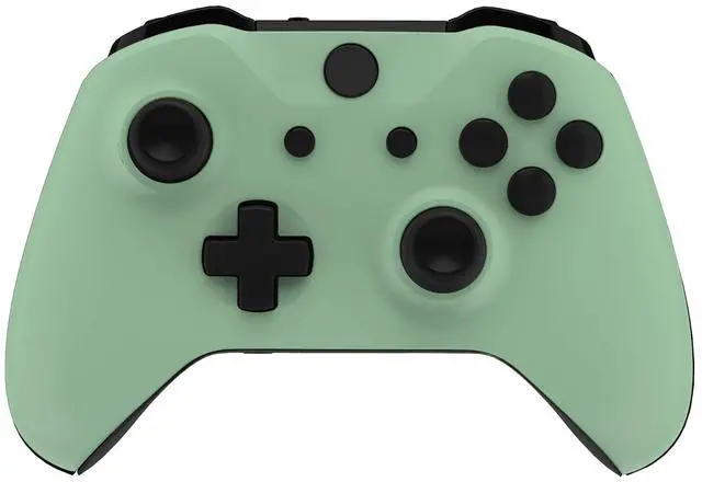 Main image of Matcha Green Front Housing Shell Cover for Xbox One S/X Controller, Replacement Parts Custom Case Faceplate for Xbox One Wireless Controller Model 1708 @
