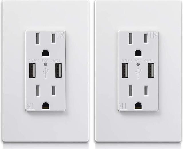 In-Wall Tamper Resistant Smart Outlet