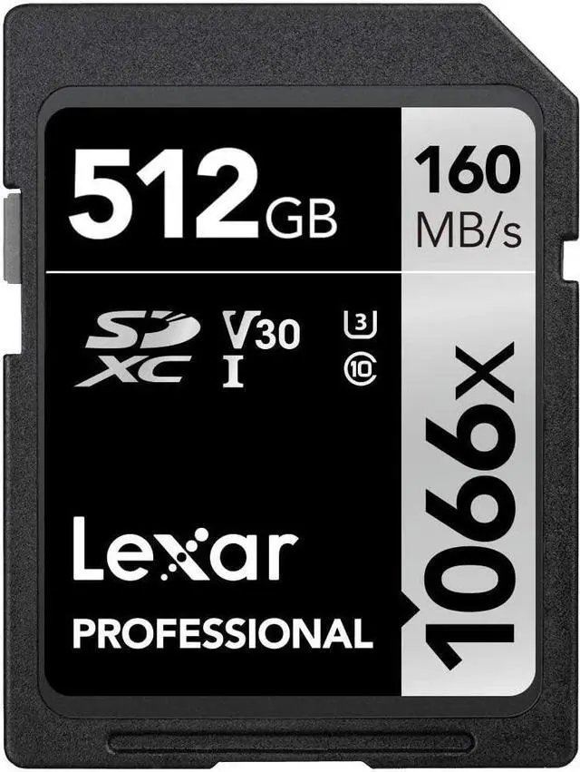 Alt view image 3 of 9 - Lexar SILVER Series Professional 1066x 512GB SDXC UHS-I Memory Card