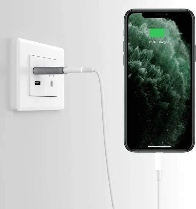 Alt view image 5 of 7 - Nonda USB 3.0 Male-Female Adapter 3 Amp Fast Charging Compact Design