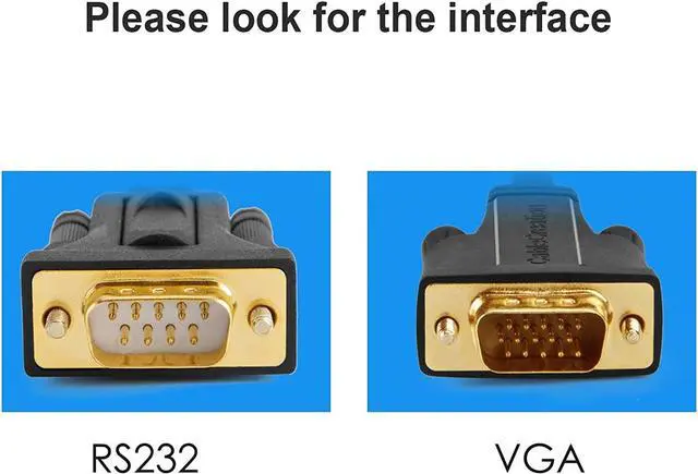 Alt view image 2 of 7 - USB to RS232 Adapter (FTDI Chipset), CableCreation 3 Feet RS-232 Male DB9 Serial Converter Cable for Windows 10, 8.1, 8,7, Vista, XP, 2000, Linux, Mac OS X 10.6 and Above,1M / Black