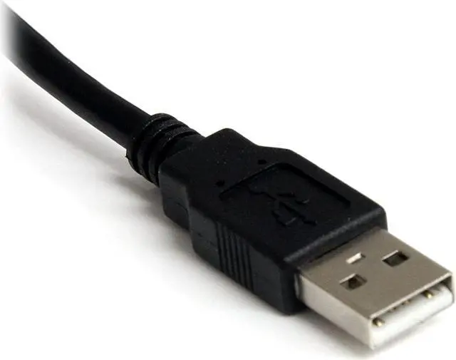 Alt view image 2 of 4 - Pro-trade.com USB to Serial Adapter - 2 Port - COM Port Retention - FTDI - USB to RS232 Adapter Cable - USB to Serial Converter (ICUSB2322F), Black