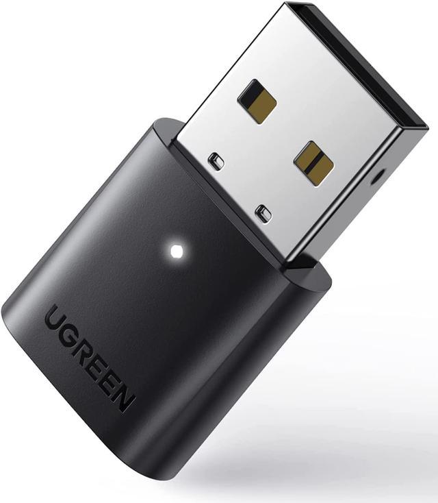 frokost rangle Grunde UGREEN USB Bluetooth Adapter for PC Bluetooth 5.0 Receiver Dongle Mini Size  Wireless Computer Adapter Compatible with Desktop Laptop Mouse Keyboard  Printer Speaker Support Windows 11/10/8.1/7 Network Connectors/Adapters -  Newegg.com