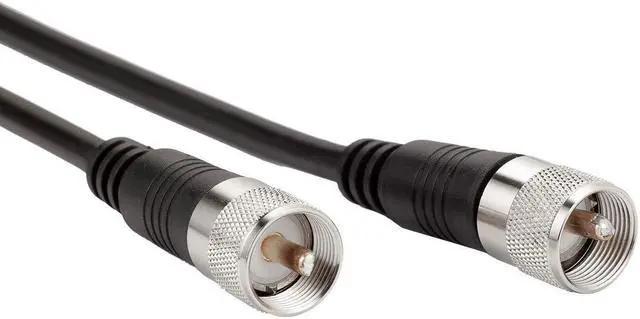 Alt view image 2 of 5 - CB Antenna Cable, RG8x Coax Jumper, 6ft UHF Male to Male Low Loss CB Coaxial Cables, 50 Ohm for HAM Radio Antenna