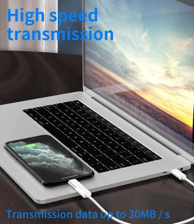 Alt view image 4 of 7 - 3-Pack Micro USB to Lightning Adapter Lightning Male to Microusb Female Adapter for Apple iPhone 5s 6 6s 7 8 Plus se2 x xr xs 12 11 Mini max pro Ipad Connector Converter Port