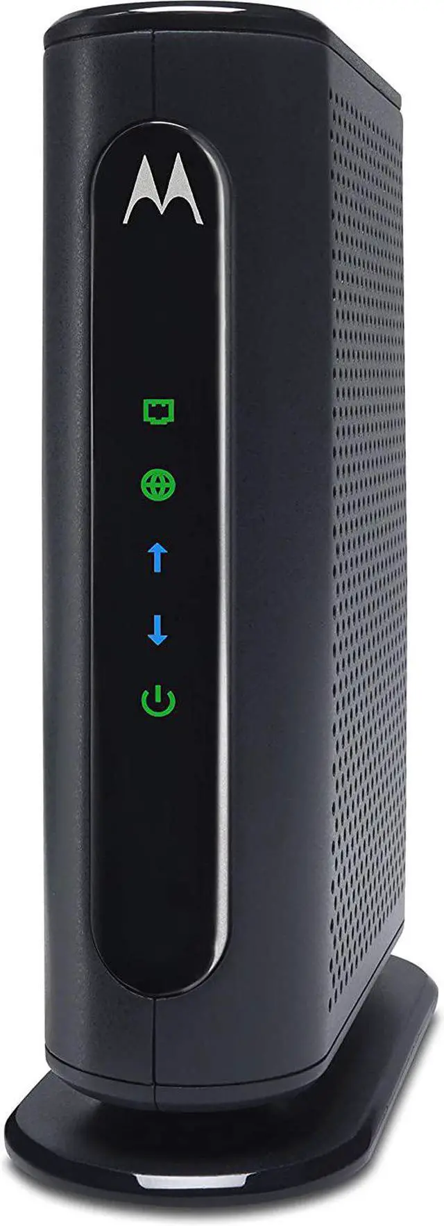 Main image of MOTOROLA 8x4 Cable Modem, Model MB7220, 343 Mbps DOCSIS 3.0, Certified by Comcast XFINITY, Time Warner Cable, Cox, BrightHouse, and More (No Wireless)